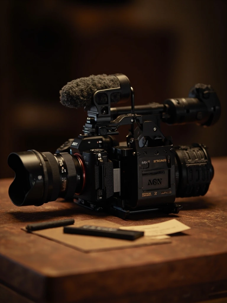 The Documentary 24-70 bundle — Sony A7 IV with a 24-70 f2.8 GM II, caged and accessorized.