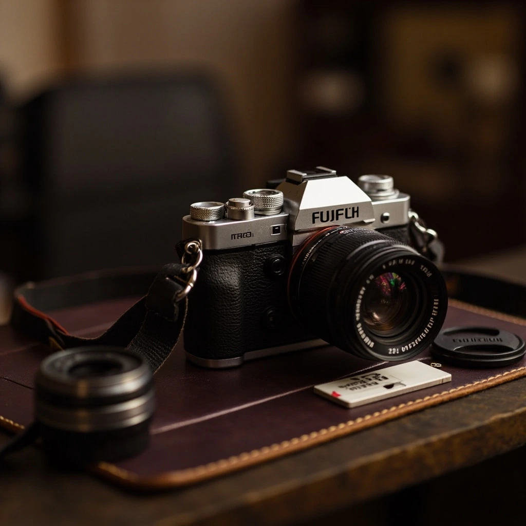 The Portrait & Wedding bundle — Fujifilm X-T5 with the 56mm f1.2 portrait prime.